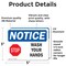 Signmission Safety Culture Sign, 5 in Width, Vinyl Decal, Rectangle OS-2PACK-NS-D-35-L-16866 - alternate 2